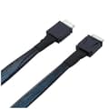 PCIe OCuLink SFF-8611 4i till Mini SAS SFF-8611 4i Server Super Speed Kabel Data Extension Kabel Dataöverföringslinje 1m