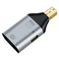 Pikkukuva 1 / 5: USB-C-sovitin Type-C naar -compatibele DP MiniDP-stekker HD-video 4K@60Hz (MINI DP-compatibele interface)