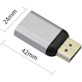Pikkukuva 5 / 5: USB-C -naaras - Displayport -sovitin, 4K@60Hz, USB Type C -naaras - DP1.2 -uros -muunnin kotiin, toimistoon, tablettien, puhelimien, kannettavien tietokoneiden jne. käyttöön