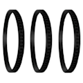 Pikkukuva 1 / 5: 3kpl 650721-00 Vannesahan Kumirenkaat Vannesahan Renkaille A02807 DCS374 DWM120 DW328 DW328K 329 DW329K D28770