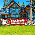Miniatyrbilde 2 av 3: Banner Julenissen God Jul Dekor Fest Tilbehør Hjem Dekor Jul Poster