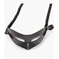 Miniatyrbilde 4 av 5: Maske for menn i sort, Halloween venetiansk voksenmaske, sort Mardi Gras-maske (1 stk, sort) LANG