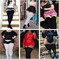 Miniatyrbild 5 av 5: Plus Size 5XL Damstrumpor för Tjocka Lår - Extra Långa & Tjocka Över Knästrumpor - Benvärmare Stövstrumpor
