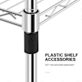 Miniatyrbilde 2 av 5: 74-pakker Wire Hylleklips Wire Hyllesystem Hyllelås Klips For 1 Tommers Stolpe - Hylse Erstatning 12
