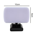 Miniatyrbillede 5 af 5: Videokonferencebelysning, webcamljus för fjärrarbete, zoomljus för bärbar dator/dator, zoomsamtal, livestreaming, sändning, video
