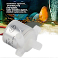 Miniatyrbillede 5 af 5: Børsteløs Vandpumpe, 1 stk. Hvid Mini DC Vandpumpe Vandpumpe Optimal Effektivitet