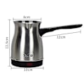 Miniatyrbillede 5 af 5: Sokany Elektrisk Kaffemaskine Pot Mælk Græsk Tyrkisk Espresso Perkolator 800ml LANG