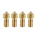 Ultimaker 3 3D-printer Messingdyse Udskiftning 0,4 mm Til Ultimaker 3 UM3 4 stk.