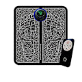 Miniatyrbillede 5 af 5: Elektrisk Fodmassager EMS Fodmassagemåtte Cirkulationsbooster USB Genopladelig