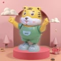 Miniatyrbilde 3 av 5: Elektrisk dansende tigerleketøy - Nydelig utseende - Lett - Barn - Dansende tiger - Musikk - Lys - Projeksjonsleker for barn