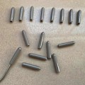 Miniatyrbillede 2 af 2: 100 stk. Opvaskemaskine Stativ Gaffel Tinde Reparations Endestykker Tip Hætter Reparationssæt Anti-Rust, Grå 12