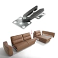 Miniatyrbillede 2 af 5: Sofa Sammenføjnings Snap Møbel Kombination Spænde Hjem Sofa Interlocking Connector