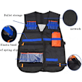 Miniatyrbild 4 av 4: Taktiskt Västset för Barn för Nerf Guns Series Nerf Väst Jacka Kit Utomhus Skytte Spel LÅNG