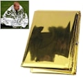 Miniatyrbild 1 av 2: 2-pack - Överlevnadsfilt Nödfilt - Vindtät & Lättviktsfilt 130*210cm