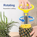 Miniatyrbilde 4 av 5: Ananas Kutter Kjernefjerner Rustfritt Stål Skreller Slicer Kjernefjerner Håndholdt Enkelt Kjøkkenverktøy Gadgets