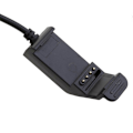 Miniatyrbilde 4 av 5: Kompakt USB Lader / Data Clip Kabelstasjon For Garmin Edge 20 25