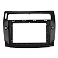 Miniatyrbilde 1 av 2: 2 Din Bilradio Stereo Audio Plate Fascia For C4 Quatre 9 Tommers Stor Skjerm Auto Android Player Panel