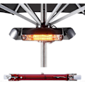 Miniatyrbilde 3 av 4: 500 Watt Ruby Kompatibel med Heatmaster R7 Halogen Varmelampe for Hagevarmer - Pakke med 4 - På lager