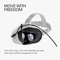 Miniatyrbillede 3 af 5: Oculus Link Virtual Reality Headset Kabel til Quest 2 og Quest 5 M (16 fod) PC VR