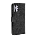 Miniatyrbillede 4 af 5: Hudvenlig Beskyttende Læder Flip Shell til Samsung Galaxy A32 5G/M32 5G Wallet Stand Cover