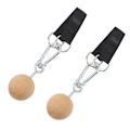 Pikkukuva 5 / 5: Arm Strength Trainer Pull Up Ball Wooden Rock Climbing Holds Training Set