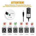 Miniatyrbillede 5 af 5: AC Adapter til Bærbar DVD-afspiller