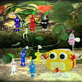 Miniatyrbild 3 av 4: Moc 411 Bitar Pikmin 9-i-1 Rollspels Byggkloss Set Flerfärgad Tecknad Serie Tegelmonteringsleksak Vuxna Barn Födelsedag Julklapp