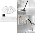 Miniatyrbilde 3 av 5: Reserve Steam Mop Klut for Karcher Easyfix SC2 SC3 SC4 SC5 Dampvasker Mikrofiber Gulvklut