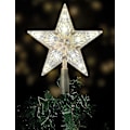 Miniatyrbild 1 av 5: Julgrans Topp Med 10 LED-lampor Och Strömkabel - Upplyst Julgrans Topp I Varmvitt - Julgransstjärna Topp