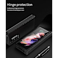 Miniatyrbillede 4 af 5: Galaxy Z Fold 3 Etui, Beskyttelse af Hængsel, Robust PC-Cover med Skærmbeskytter, Fuld Beskyttelse (sort)