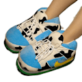 Miniatyrbillede 1 af 2: Sneaker-Tøfler Unisex One-size Sneaker-Tøfler Jordan Style 7 - jxlgv