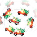 Miniatyrbilde 1 av 5: Julelys LED-lyssnor 6,5 fot 20 lysdioder Julelys Rød lastebillys Batteridrevet 8 flimrende moduser Girlanderlys Dekor Med fjernkontroll For