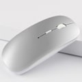 Miniatyrbillede 2 af 5: Trådløs Bluetooth Mus til Surface GO Pro X Genopladelig Lydløs Mus til Surface Pro (Sølv)