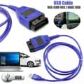 Bil USB Vag-Com Interface Kabel Kkl Vag-Com 409.1 Obd2 Ii Obd Diagnostisk Scanner Auto Kabel Aux