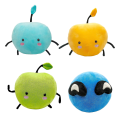 Miniatyrbilde 2 av 2: Ny Stardew Valley plysjdukke spill utstoppet leketøy Stardew Valley Junimo plysj leketøy myk tegneserie pute dukke søt gave til barn yellow apple