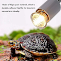 Miniatyrbillede 3 af 5: Reptil Varmelampe, 75W Uva Uvb Sollampe Fuld Spektrum Solbad Varme Pære til Skægget Drage Firben Skildpadde Gecko og Mere