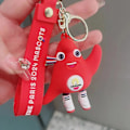Miniatyrbillede 3 af 5: Olympisk Phrygisk nøglering - Officiel maskot for de olympiske lege i Paris 2024 - Souvenir nøglering i form af en rød phrygisk hat - PARIS 2024 Olympi