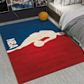 Miniatyrbillede 2 af 2: Nba Team Gulvmåtte Basketball Bane Tæppe Stue Sofa Soveværelse Sengekanten Skridsikkert Tæppe