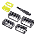 Miniatyrbillede 1 af 5: Guidekam 1/2/3/5 MM til Skraber Kropshår Guards QP2510 QP2520 QP2521 QP2522 QP2530 QP2531 QP2620-Yvan