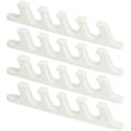 Miniatyrbillede 1 af 5: 4 stk. Multi-positionsjusteringsbeslag 5-positions justerbart chaiselongbeslag Udskiftningsdel til udendørs terrasselounges Ryglænsstøtte Plast Pa
