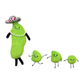 Miniatyrbilde 1 av 4: Secret Staycation Edamame Familie Plysj