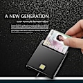 Miniatyrbillede 2 af 5: ROCKETEK SCR1 USB 2.0 Smart CAC-kortlæser ID SIM-bankkortadapter