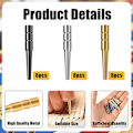 Miniatyrbilde 3 av 5: 24 stk Metall Cribbage Pinner, Tilspisset Design Cribbage Brettspinner Passer 1/8 Tommer Hull 3 Farger Cribbage Pinner Tradisjonelle Brettspill Tilbehør