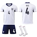 Miniatyrbillede 1 af 2: England Euro 2024 børnetøj fodboldsæt nr. 4 20