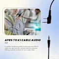 Miniatyrbillede 2 af 5: APRS til K1 Kabel Audio Interface Linje Walkie Talkie Forbindelseskabel til APRSpro APRSDroid