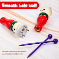 Miniatyrbild 4 av 5: 2 Set Träfranska Stickmaskiner, Söt Praktisk Första Stickspolsmaskin