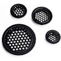Miniatyrbillede 2 af 3: 10 stk. Runde Ventilationsspjæld i Rustfrit Stål, Ventilation Applikationer. Indendørs og Udendørs Ventilation Dæksel