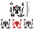 Miniatyrbild 2 av 5: 6 st Superhjälte Actionfigurer Byggklossar Set Venom Minifigurer Byggleksaker för Barn