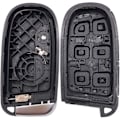 Miniatyrbillede 3 af 5: 5 knapper erstatning smart fjernbetjening nøgle fob til Jeep Grand Cherokee Dodge Challenger Charger Dart Durango Journey Chrysler 300 Keless Entry Key Fob