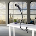 Miniatyrbild 5 av 5: Mikrofonstativ Flexibel Svanhals Mikrofonstativ Justerbar Skrivbords Mikrofonarmstativ Med Klämma Cy